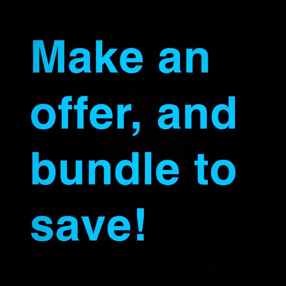 Always accepting reasonable offers and bundles!
